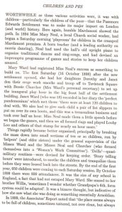 Extract from the Mary Ward house book
