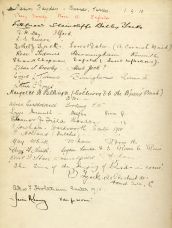 Esp�rance Book, Part 1 - signatures of the Esp�rance girls