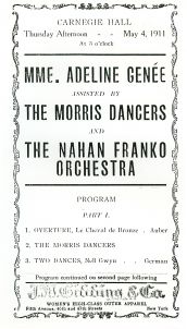 A New York Poster for Carnegie Hall May 1911