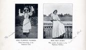 Signed photos of Florrie Warren and May Stuart from the Esp�rance Club Book, Part 1