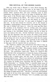 'The Revival of the Morris Dance' by Blanche Payling