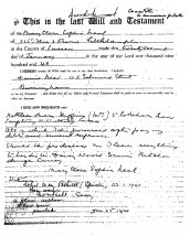 Mary Neal's will