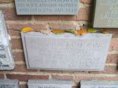 Mary Neal's plaque in Woking cemetery