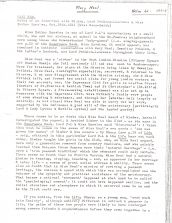 Margaret Dean-Smith's notes on Chapter IV