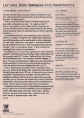 LIFT'93 Daily Dialogues Programme