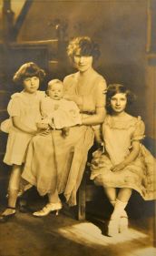 Florrie Warren and her Three Children