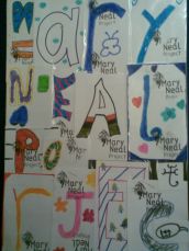 Pictures by the children who were part of the School's Project
